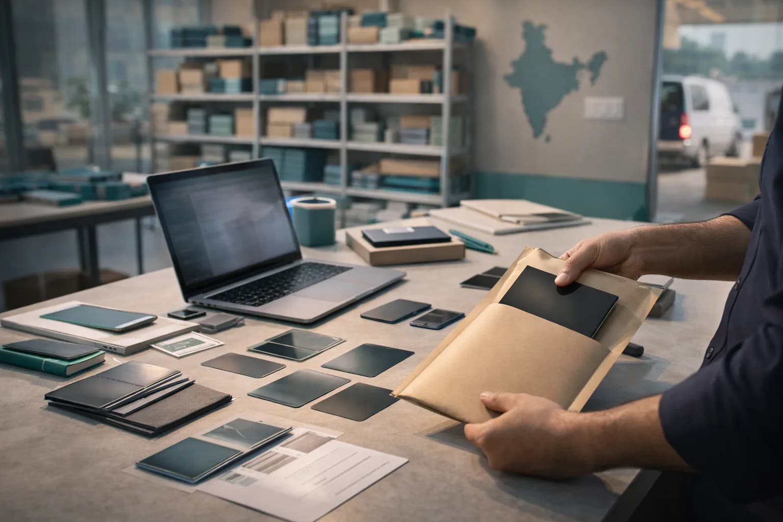 Delivery and logistics support for Pxin business orders