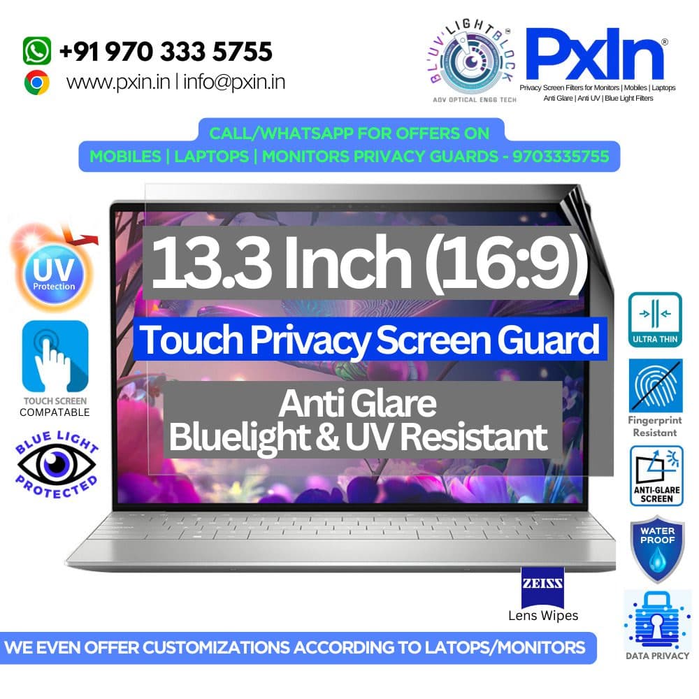 13.3 Inch 16:9 Touch Privacy Screen Protector