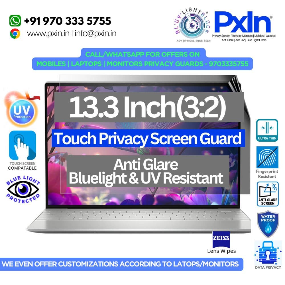 13.3 Inch 3:2 Touch Privacy Screen Protector