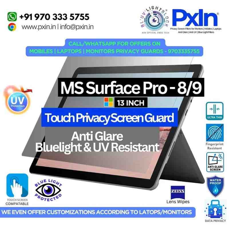 MS Surface Pro 8/9 13 Inch Privacy Screen Protector