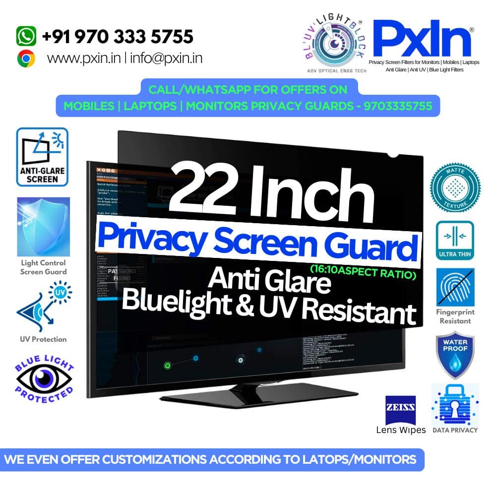 22 Inch Monitor Privacy Filter Guard