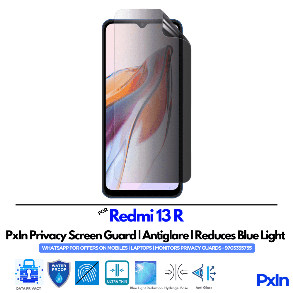 Redmi 13 R Privacy Screen Guard