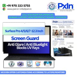 Surface Pro 4/5/6/7 -12.3 Inch | Anti Glare | Anti Bluelight Screen Guard