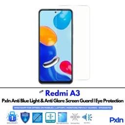 Redmi A3 Anti Blue light screen guard