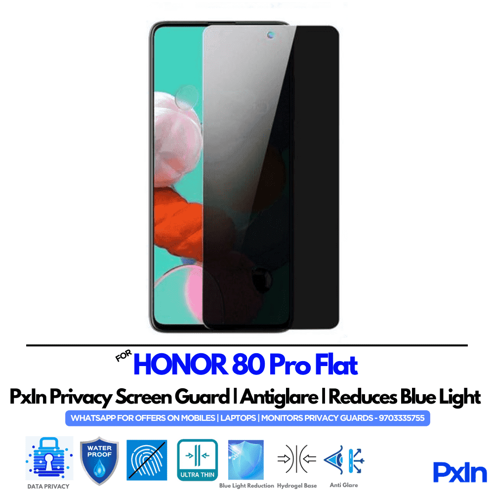 HONOR 80 Pro Flat Privacy Screen Guard