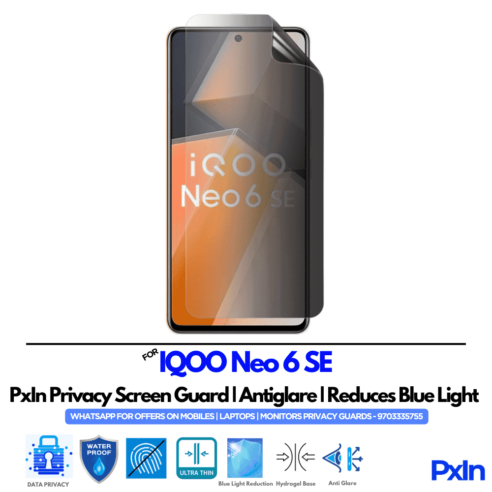 iQOO Neo 6 SE Privacy Screen Guard