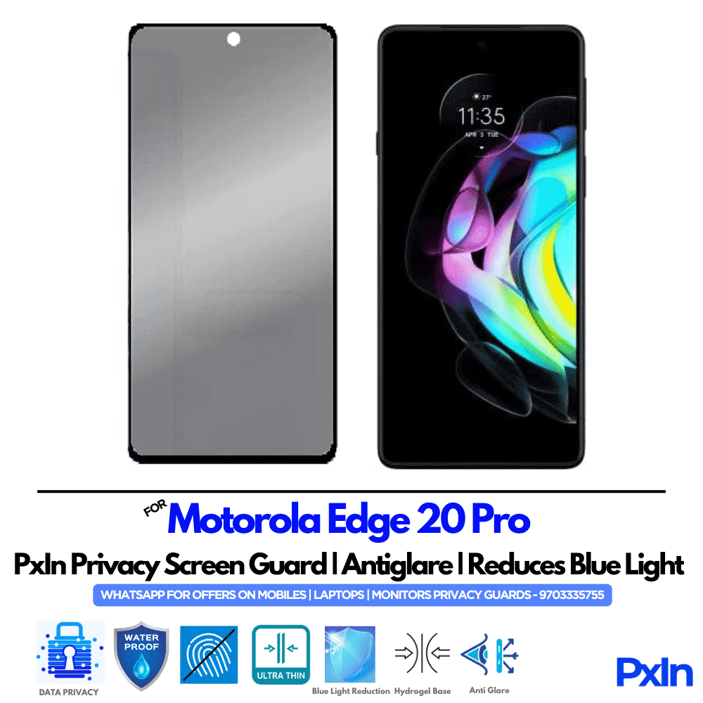 Motorola Edge 20 Pro Privacy Screen Guard