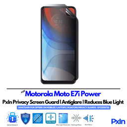 Motorola Moto E7i Power Privacy Screen Guard