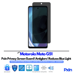 Motorola Moto G51 Privacy Screen Guard