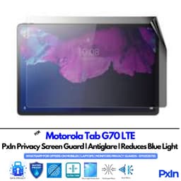 Motorola Tab G70 LTE Privacy Screen Guard