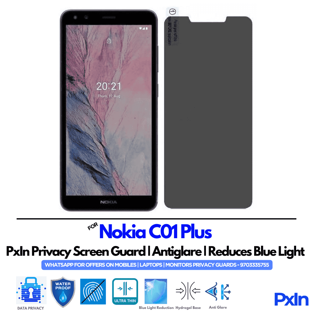 Nokia C01 Plus Privacy Screen Guard