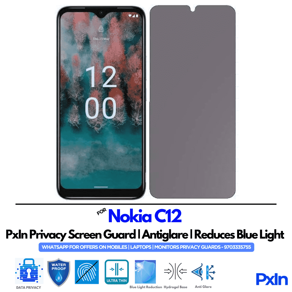 Nokia C12 Privacy Screen Guard