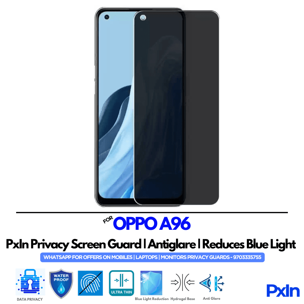 OPPO A96 Privacy Screen Guard