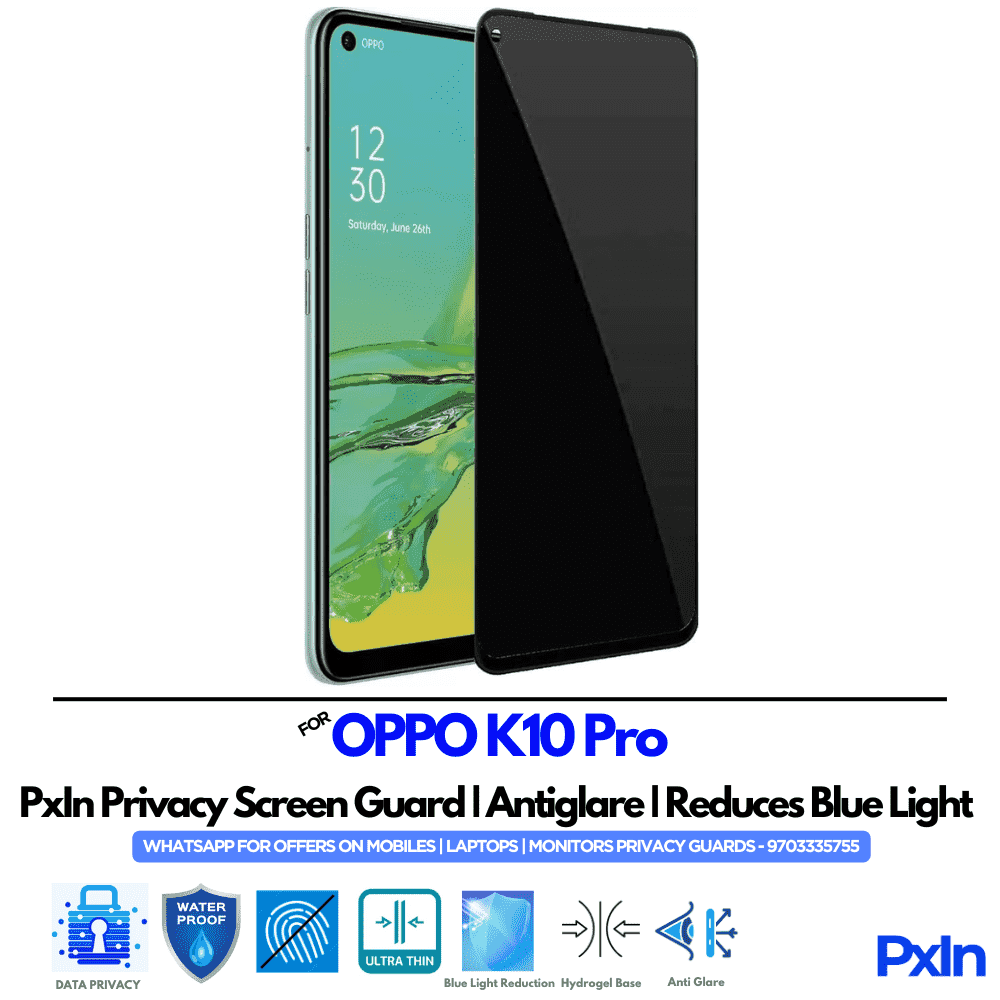 OPPO K10 Pro Privacy Screen Guard