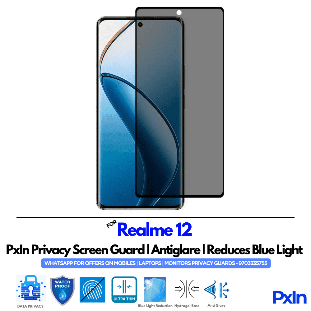 Realme 12 Privacy Screen Guard