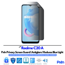Realme C20 A Privacy Screen Guard