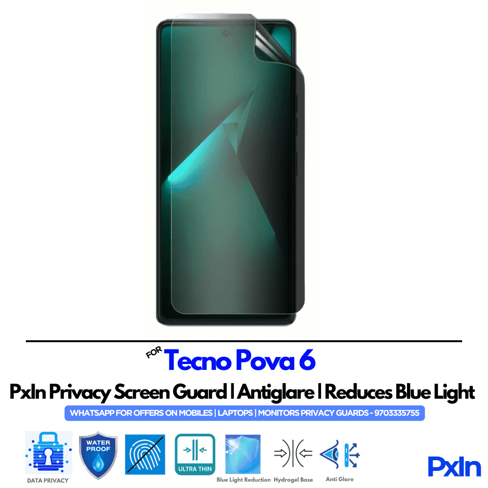 Tecno Pova 6 Privacy Screen Guard