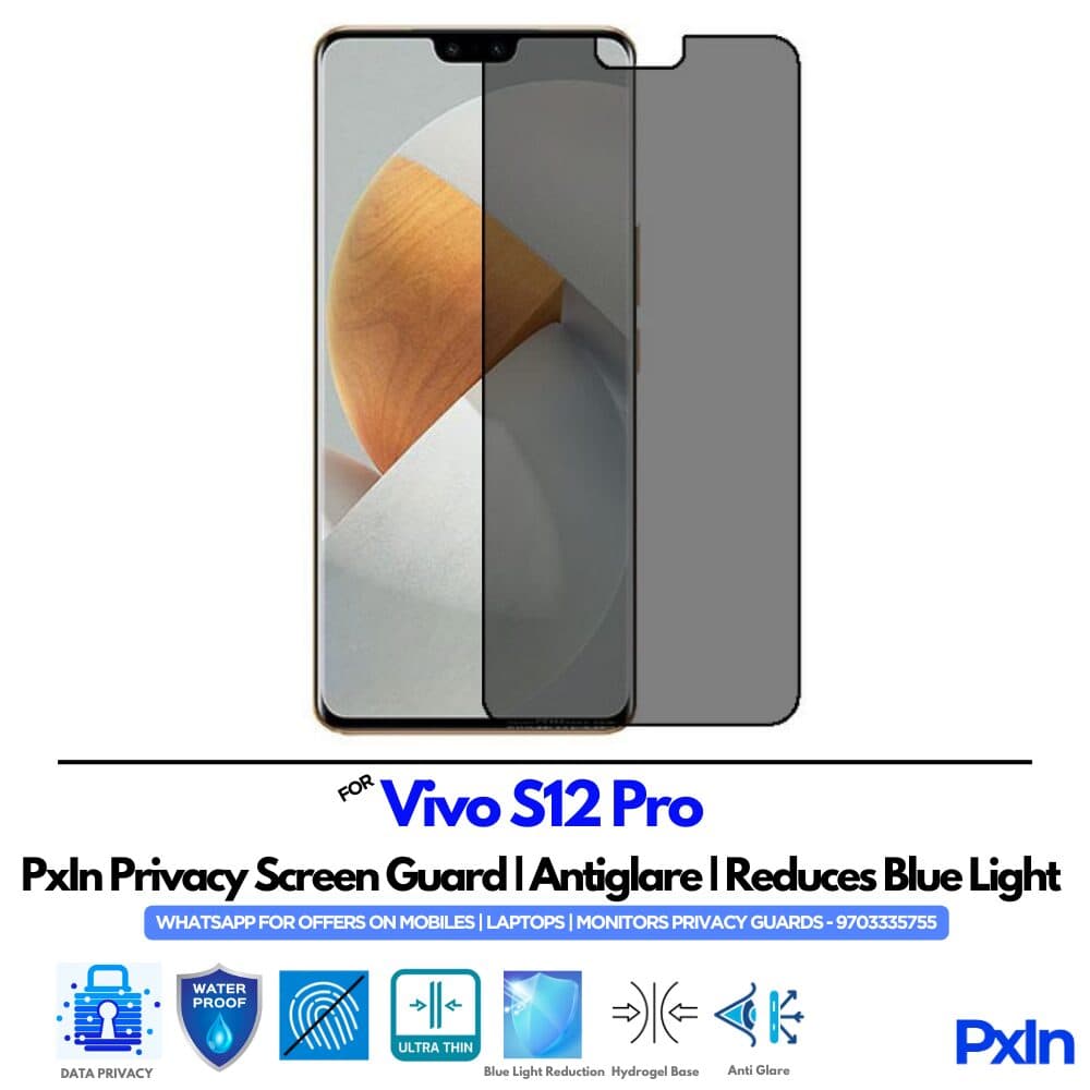 Vivo S12 Pro Privacy Screen Guard