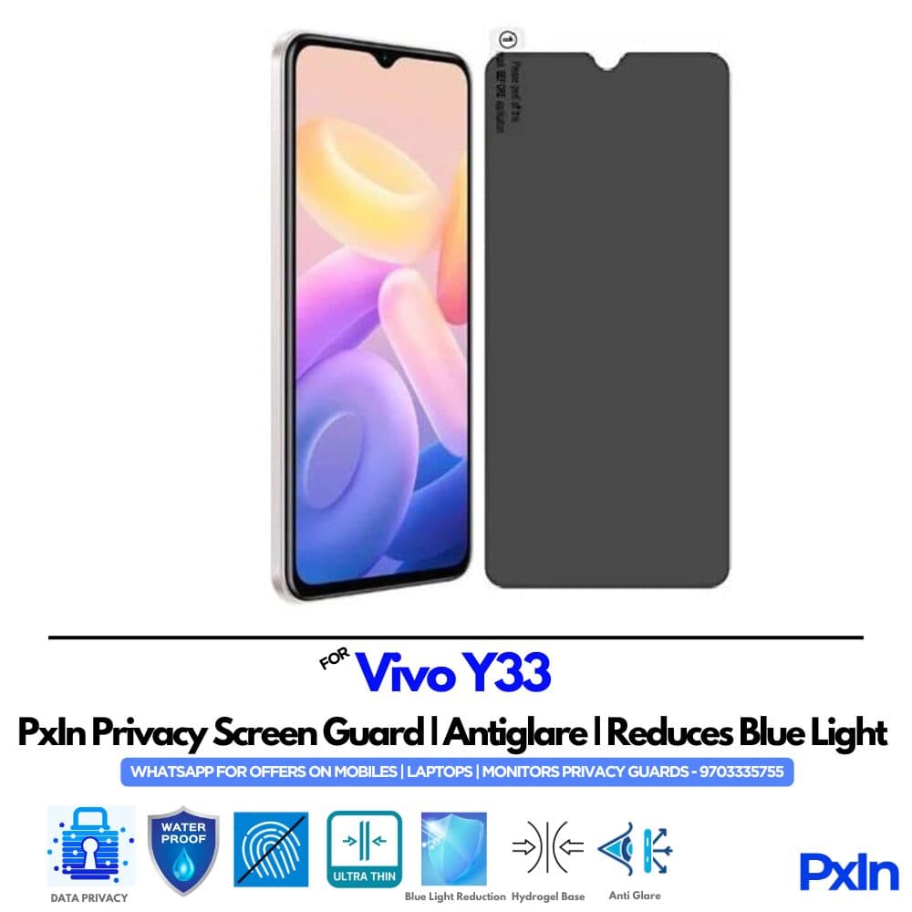 Vivo Y33 Privacy Screen Guard