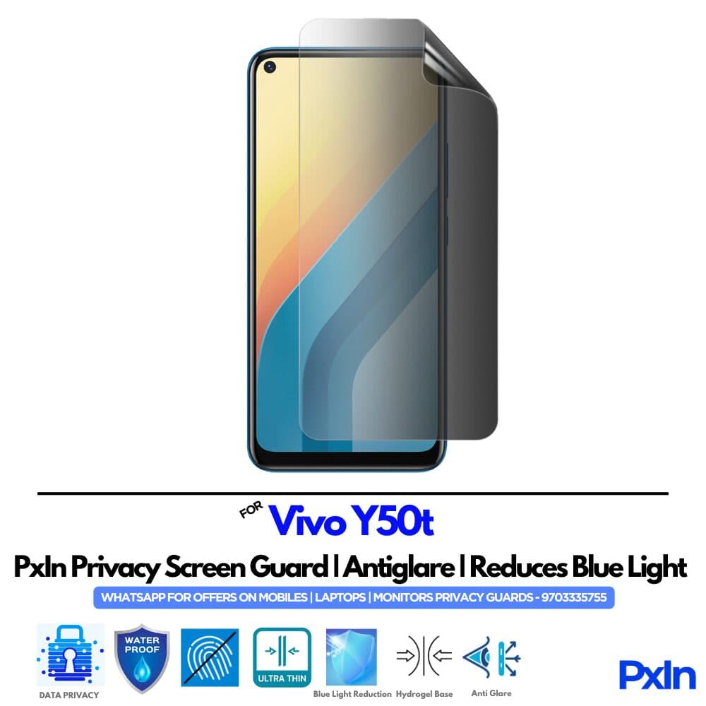 Vivo Y50t Privacy Screen Guard