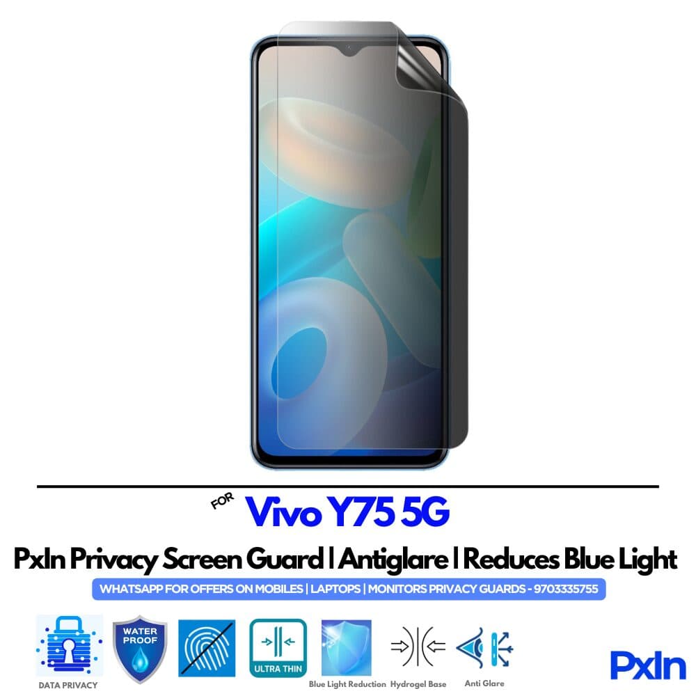 Vivo Y75 5G Privacy Screen Guard