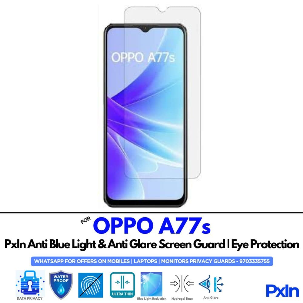OPPO A77s Anti Blue light screen guard