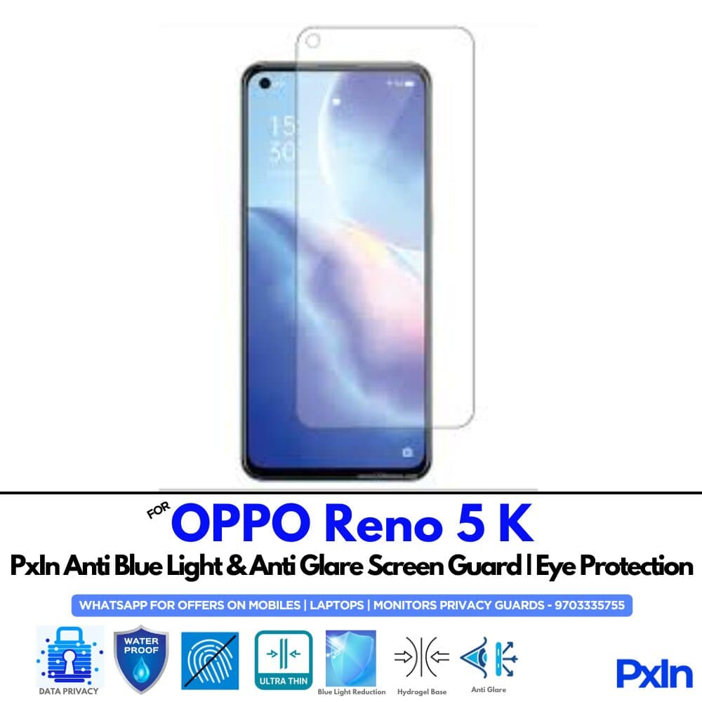 OPPO Reno 5 K Anti Blue light screen guard