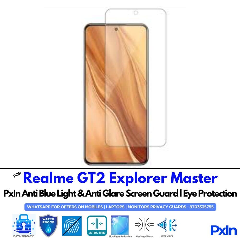 Realme GT2 Explorer Master Anti Blue light screen guard