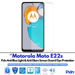 Motorola Moto E22s Anti Blue light screen guard
