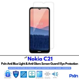 Nokia C21 Anti Blue light screen guard