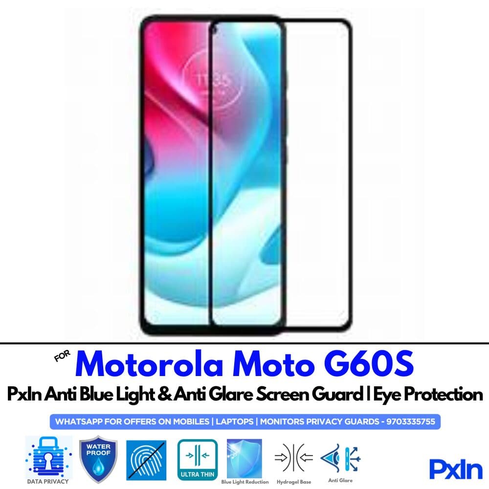 Motorola Moto G60S Anti Blue light screen guard
