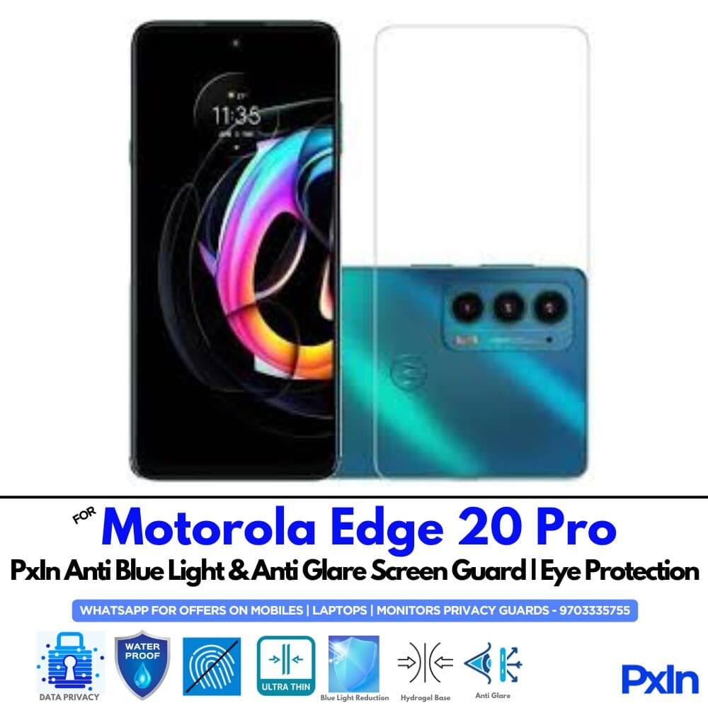 Motorola Edge 20 Pro Anti Blue light screen guard