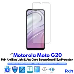 Motorola Moto G20 Anti Blue light screen guard