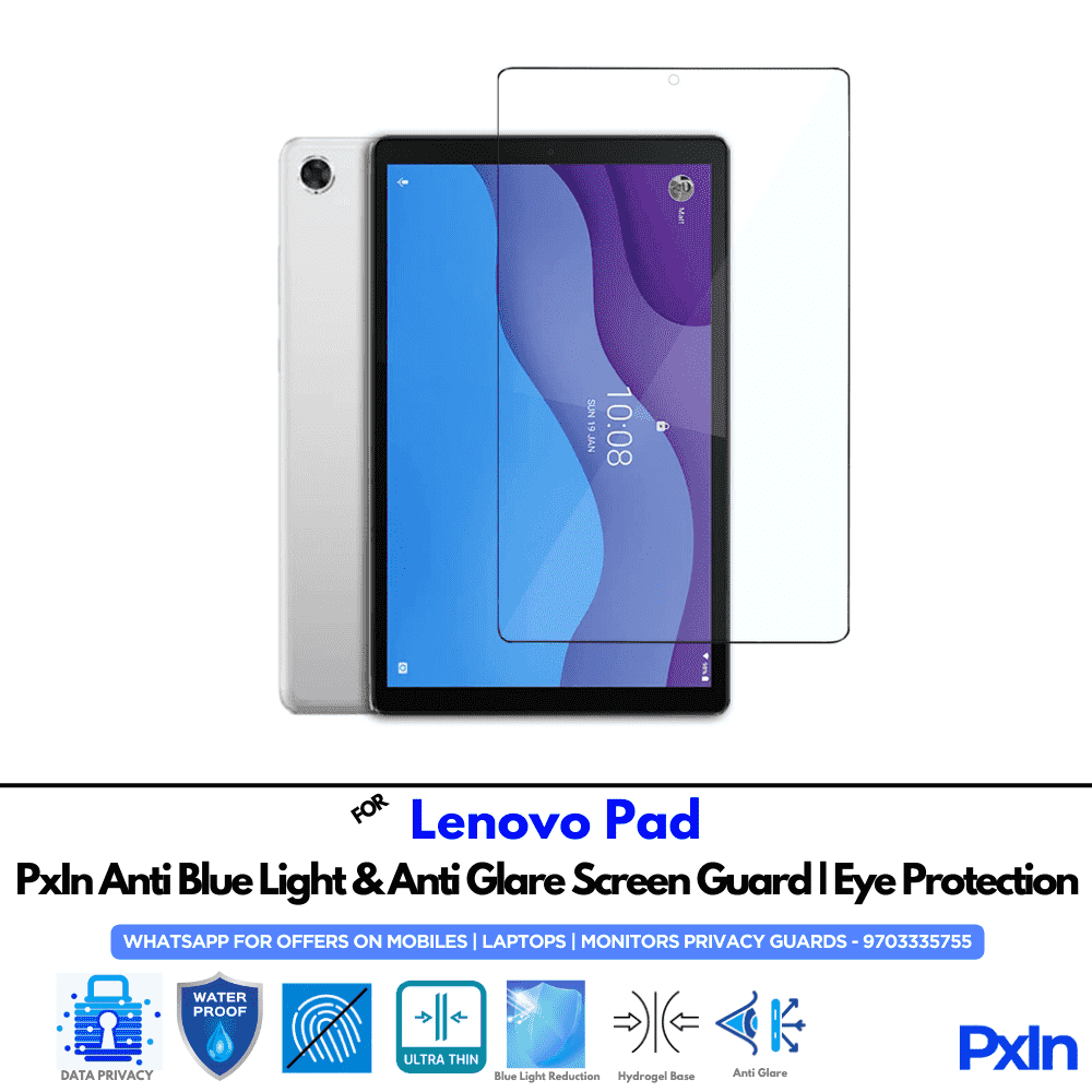 Lenovo Pad Anti Blue light screen guard