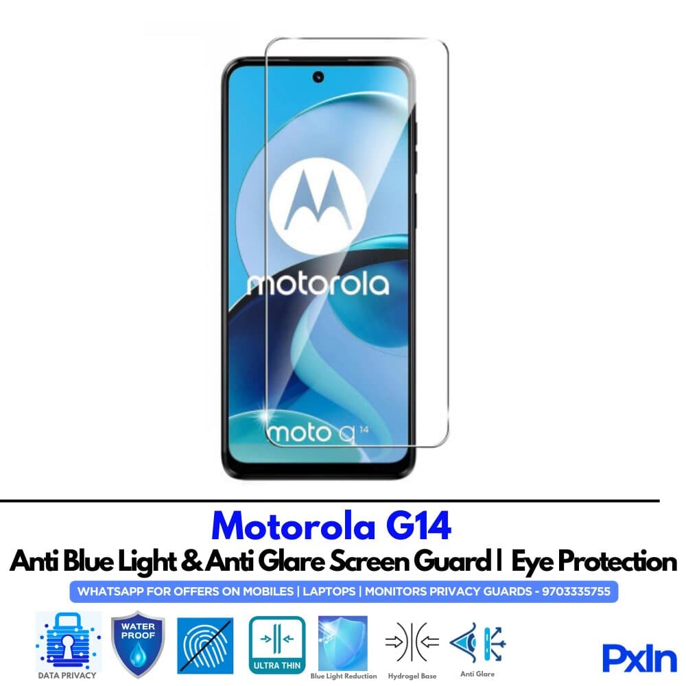 Motorola G14 Anti Blue light screen guard