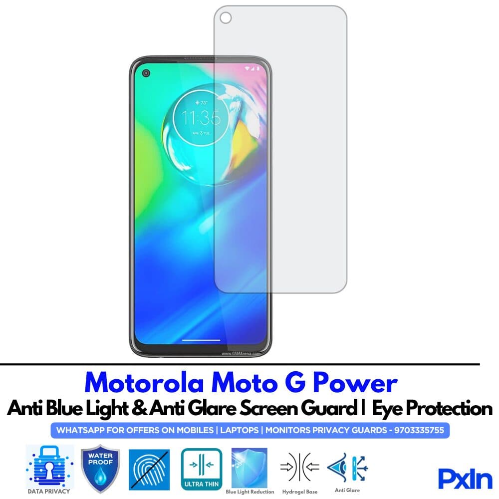 Motorola Moto G Power Anti Blue light screen guard