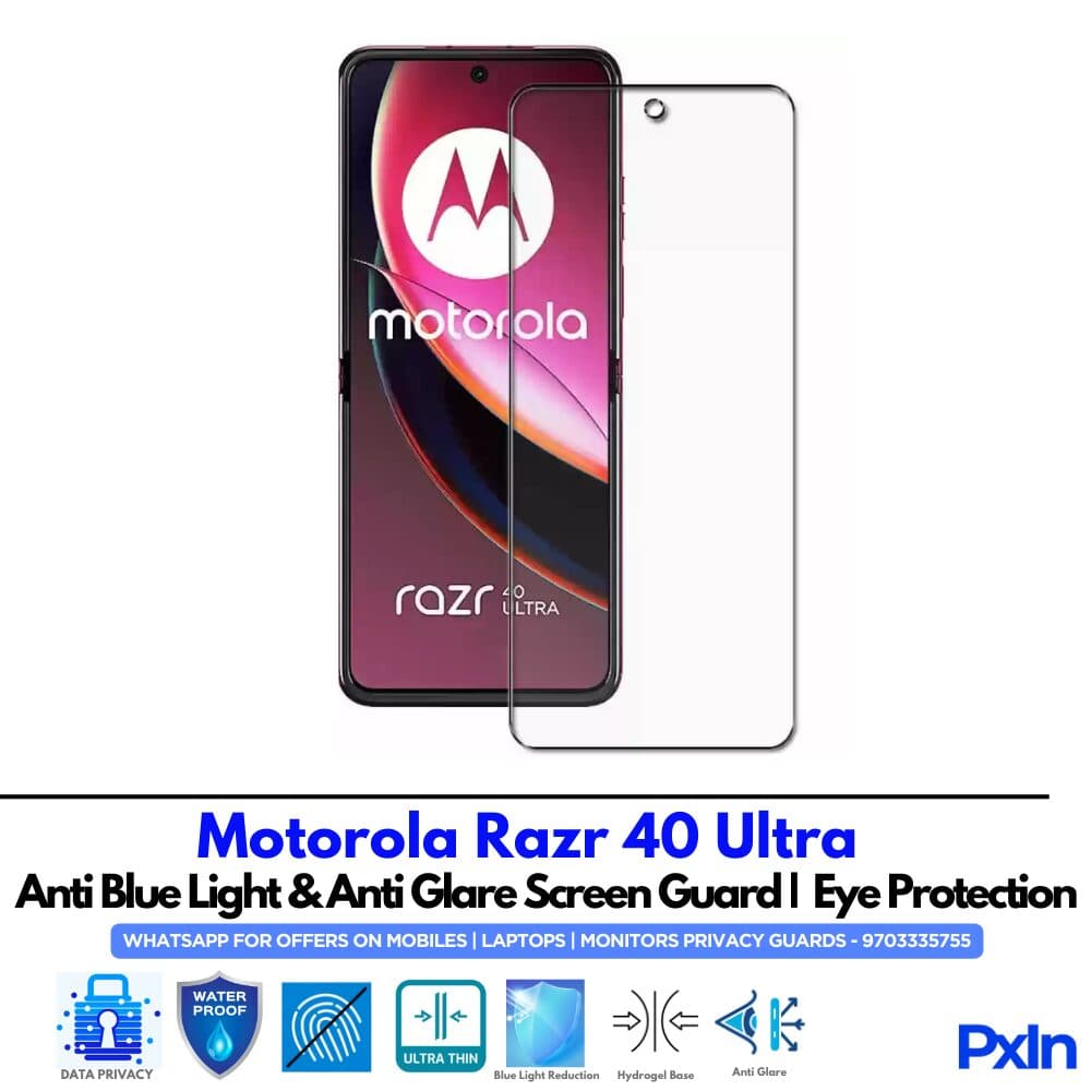 Motorola Razr 40 Ultra Anti Blue light screen guard
