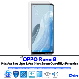 OPPO Reno 8 Anti Blue light screen guard