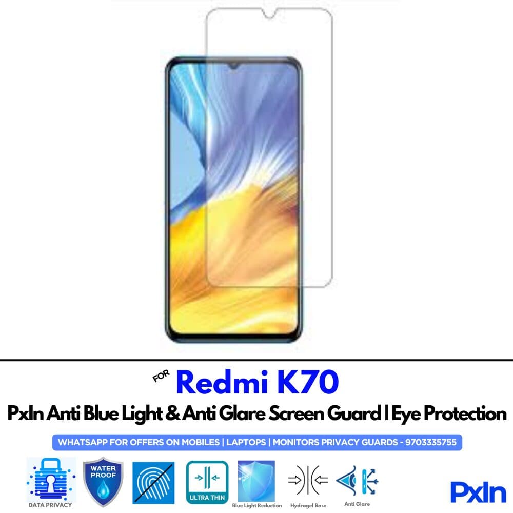 Redmi K70 Anti Blue light screen guard