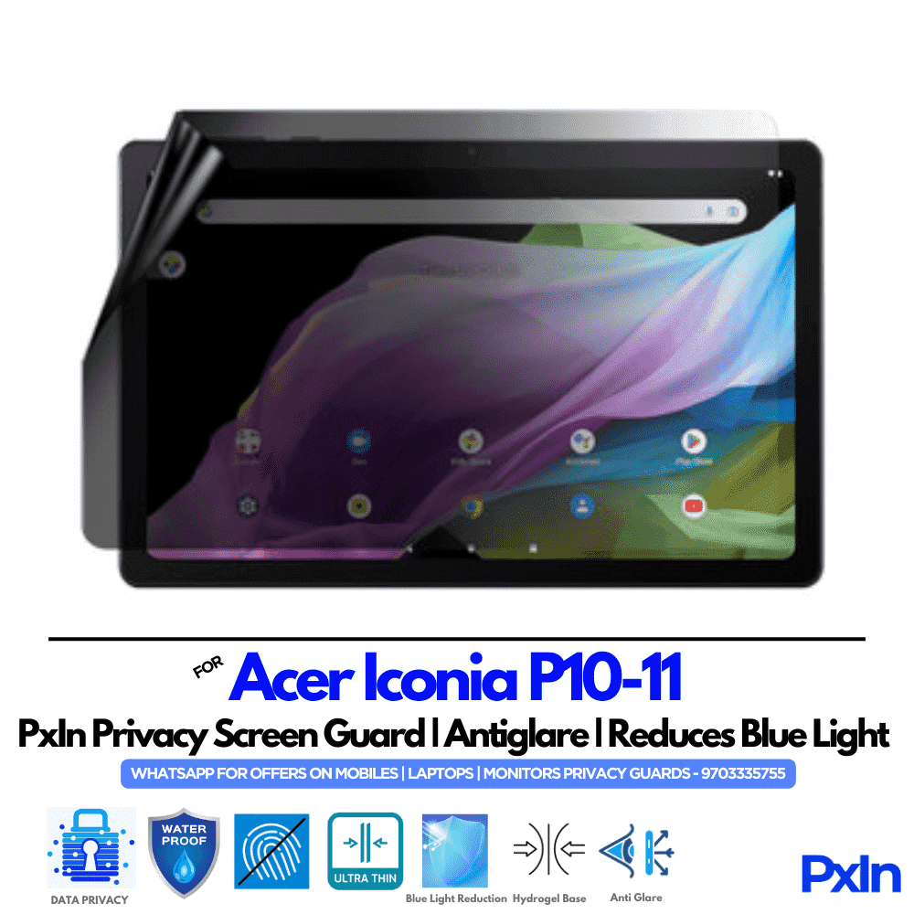 Acer Iconia P10-11 Tab Privacy screen guard