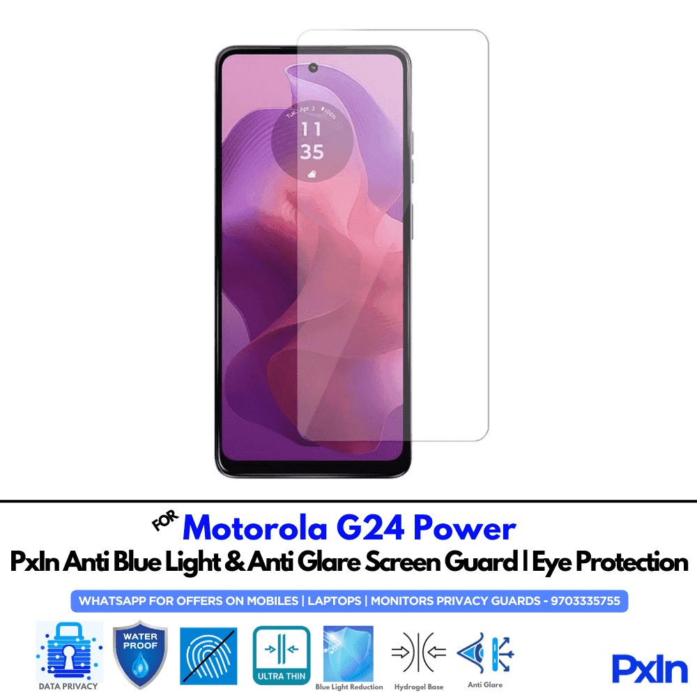 Motorola G24 Power Mobile Anti Bluelight Screen Guard