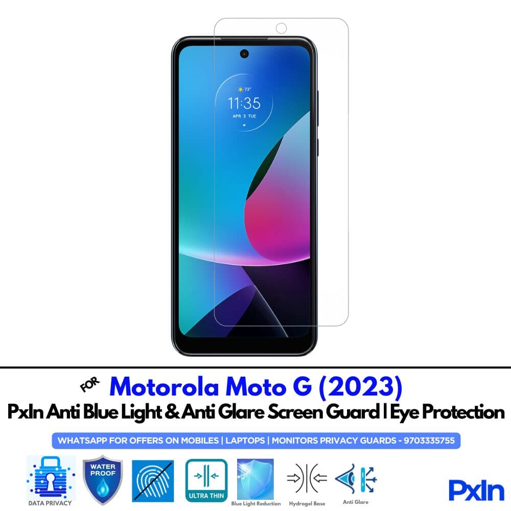 Motorola Moto G (2023) Mobile Anti Bluelight Screen Guard