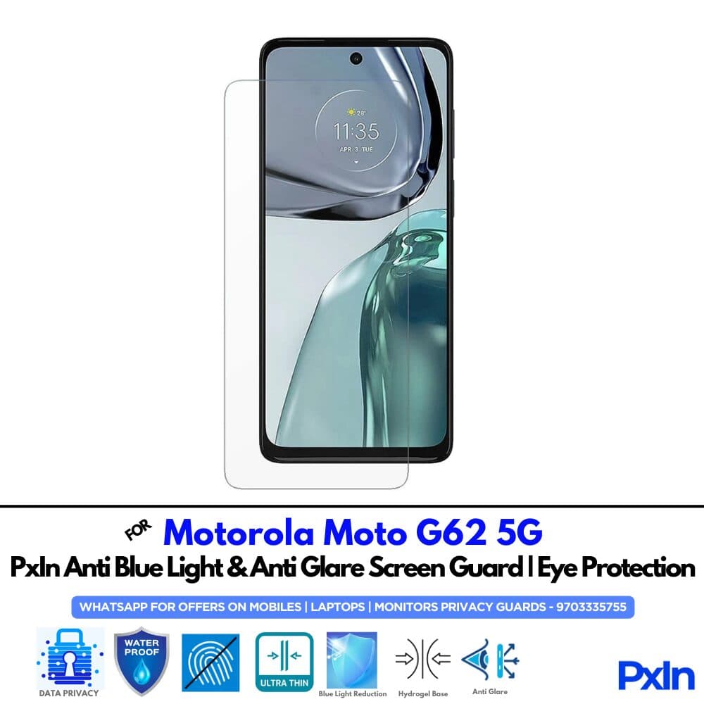Motorola Moto G62 5G Mobile Anti Bluelight Screen Guard