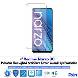 Realme Narzo 30 Mobile Anti Bluelight Screen Guard