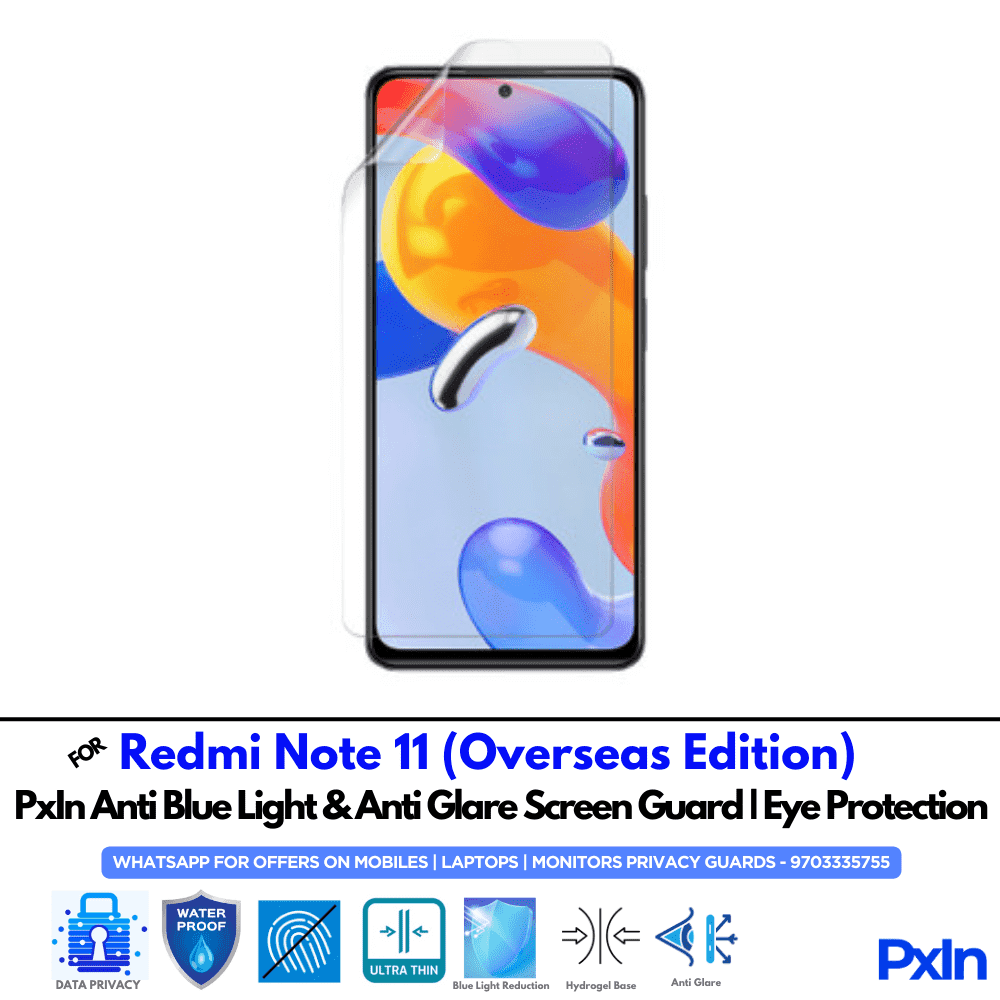 Redmi Note 11 (Overseas Edition) Mobile Anti Bluelight Screen Guard