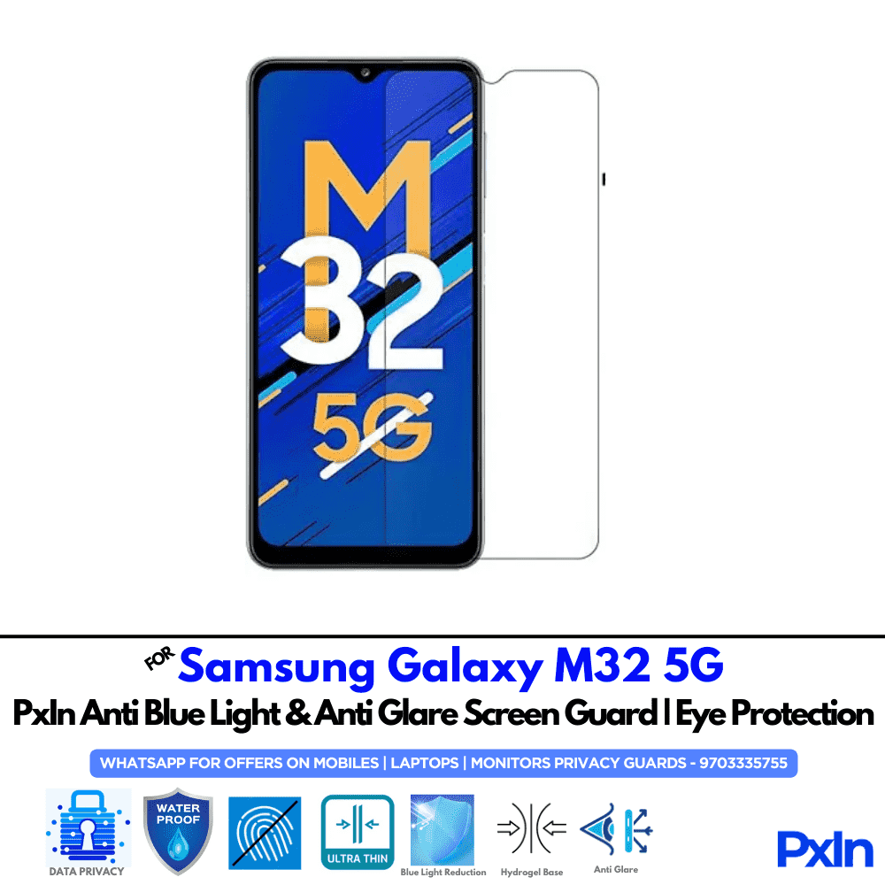 Samsung Galaxy M32 5G Mobile Anti Bluelight Screen Guard