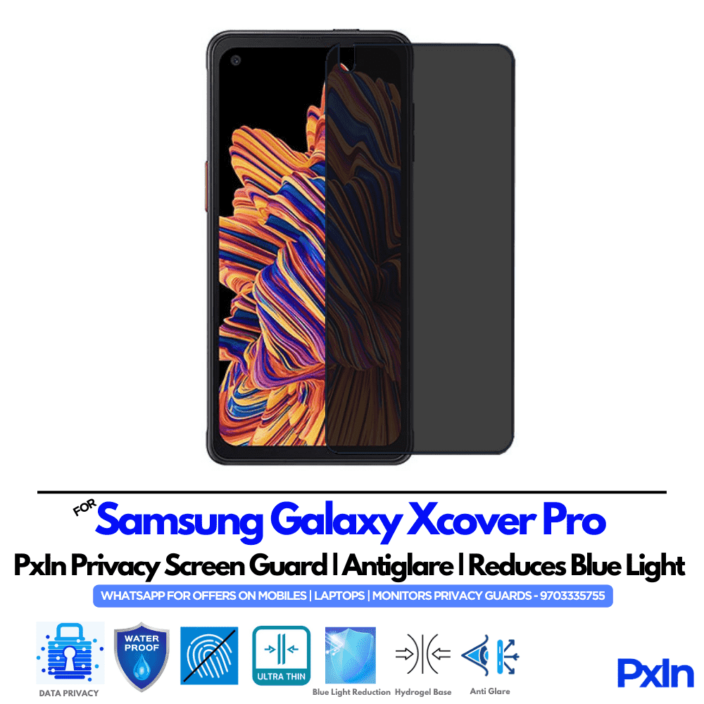 Samsung Galaxy Xcover Pro Mobile Privacy Screen Guard