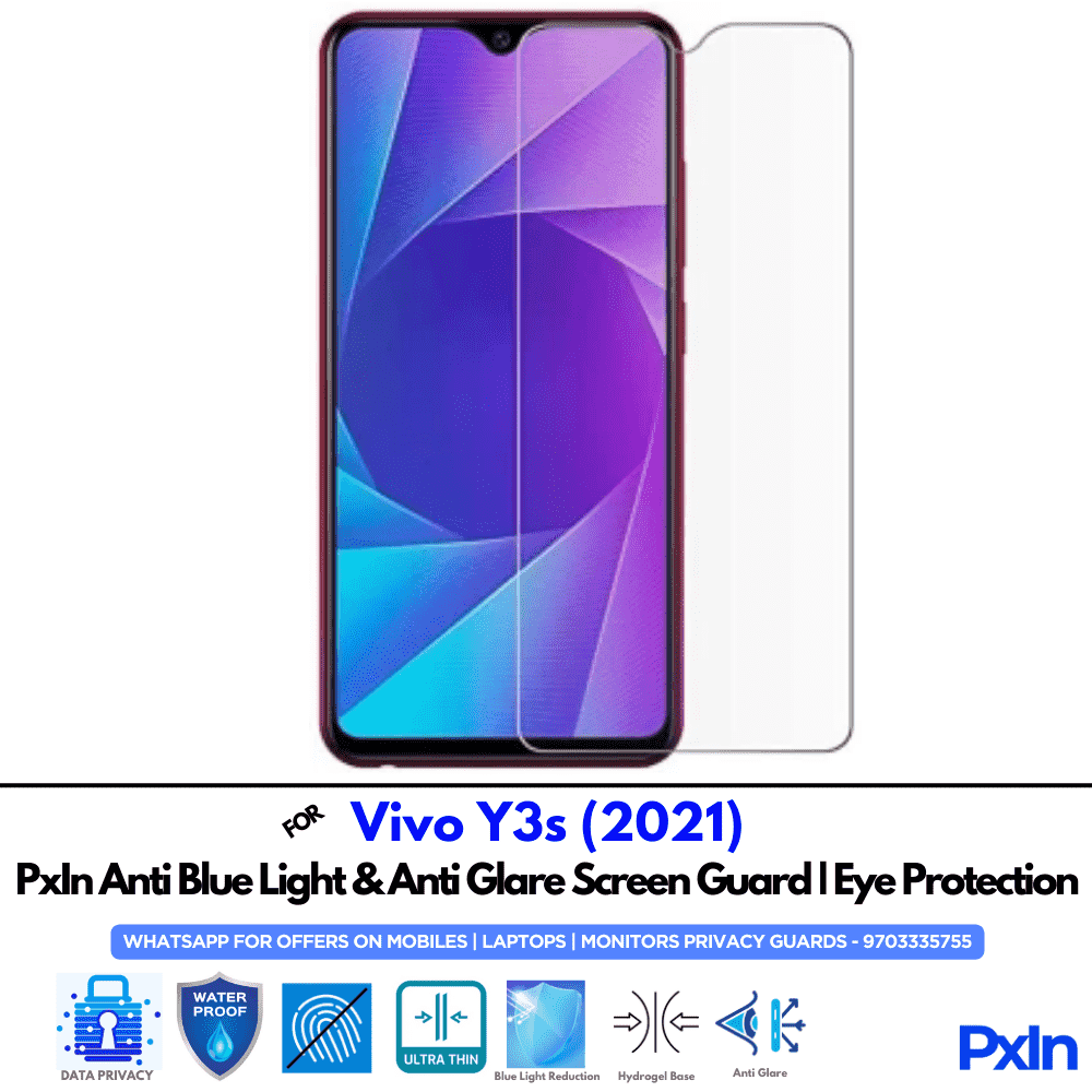 Vivo Y3s (2021) Mobile Anti Bluelight Screen Guard