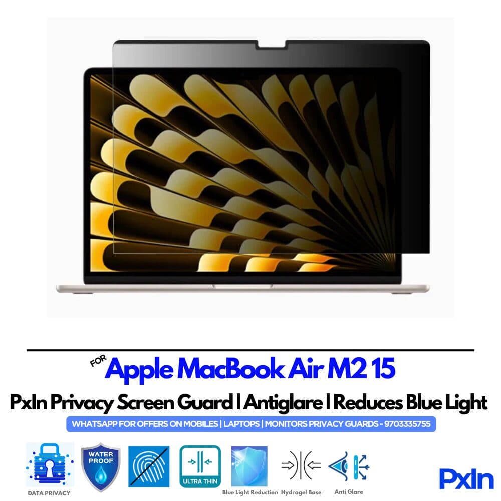 Apple MacBook Air M2 15 Tab Privacy Screen