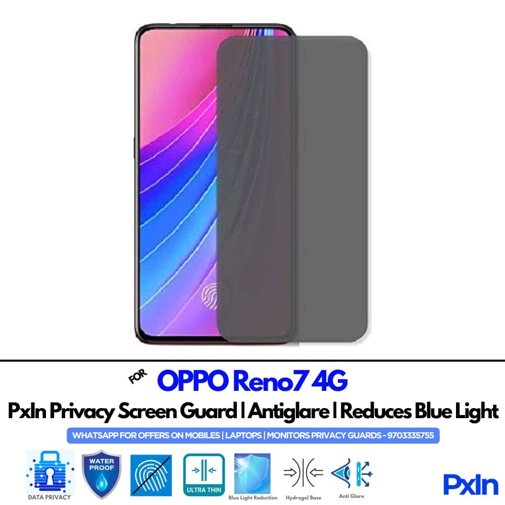 OPPO Reno7 4G Mobile Privacy Screen